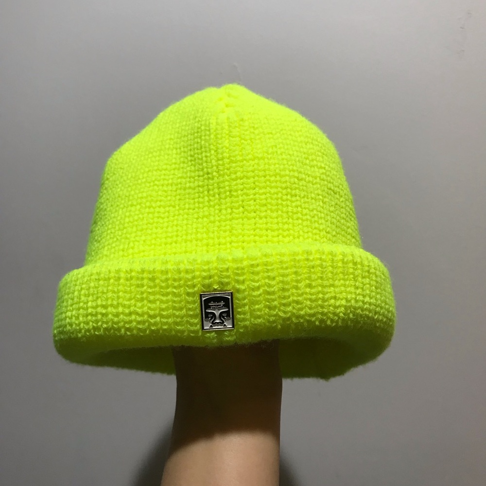 Florescent Obey Beanie Hat
